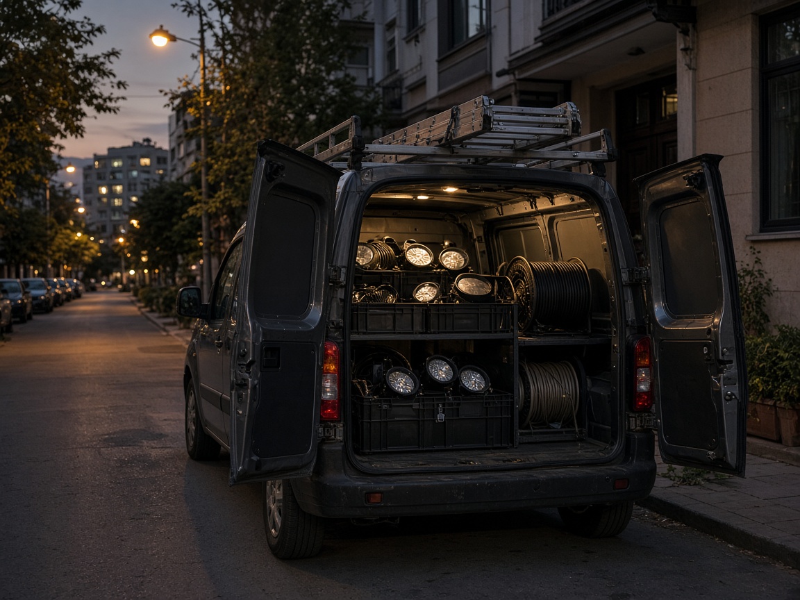 İzmir Spotçu Huzme Spot servis aracı